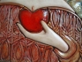 Woman with Apple - detail 1